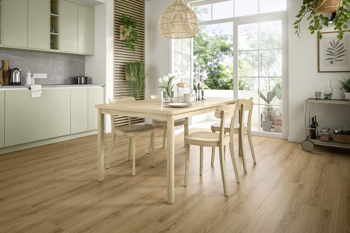 Egger NatureSense Aqua AC4/32 8 mm Large Roble Padua Miel EL2172 - 4V