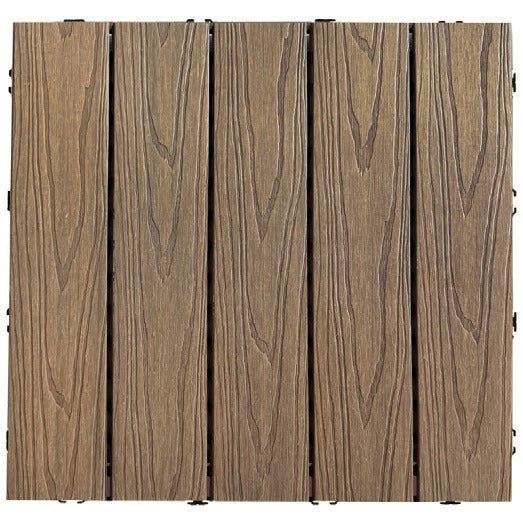 Baldosa Durafloor 50x50 encapsulada Teka — baldosa vista desde arriba