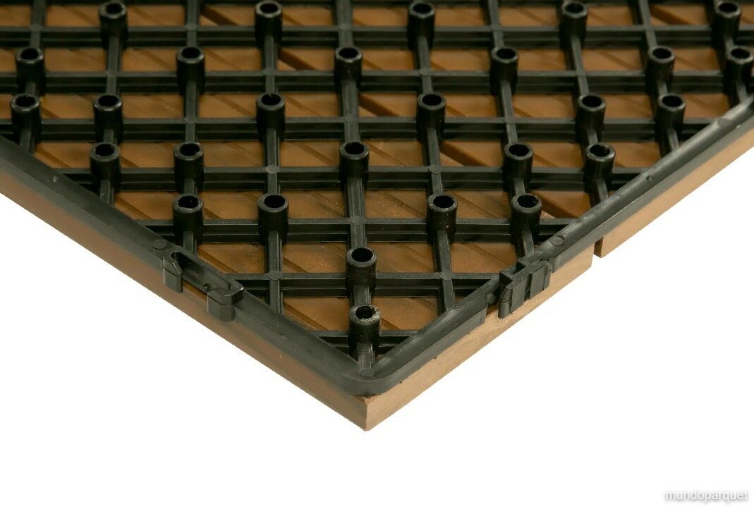 Baldosa de Composite 50x50 Durafloor Encapsulada — base inferior