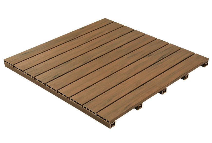Baldosa Durafloor 90x90 encapsulada Teka — baldosa en perspectiva
