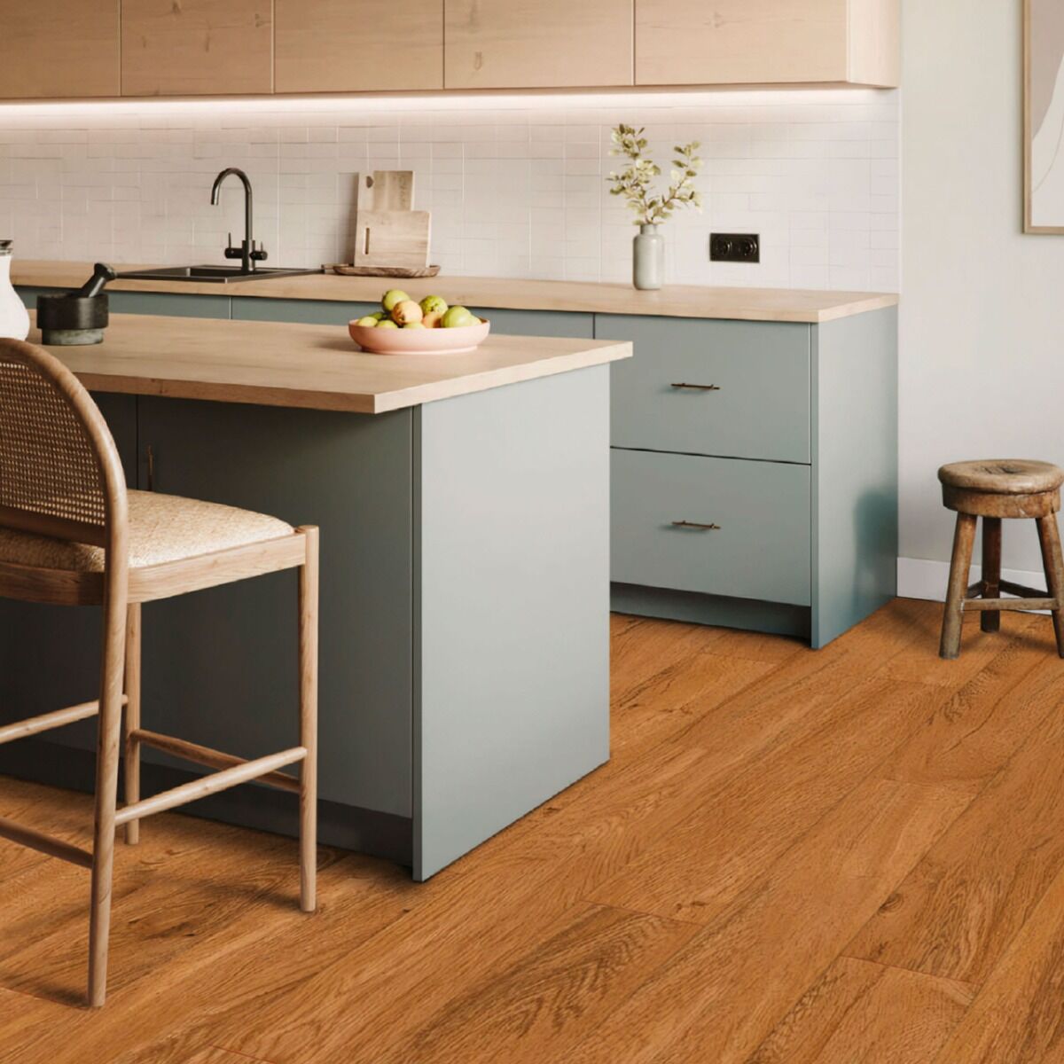 Suelo Vinílico SPC Greenflooring Roble Natural — ambiente