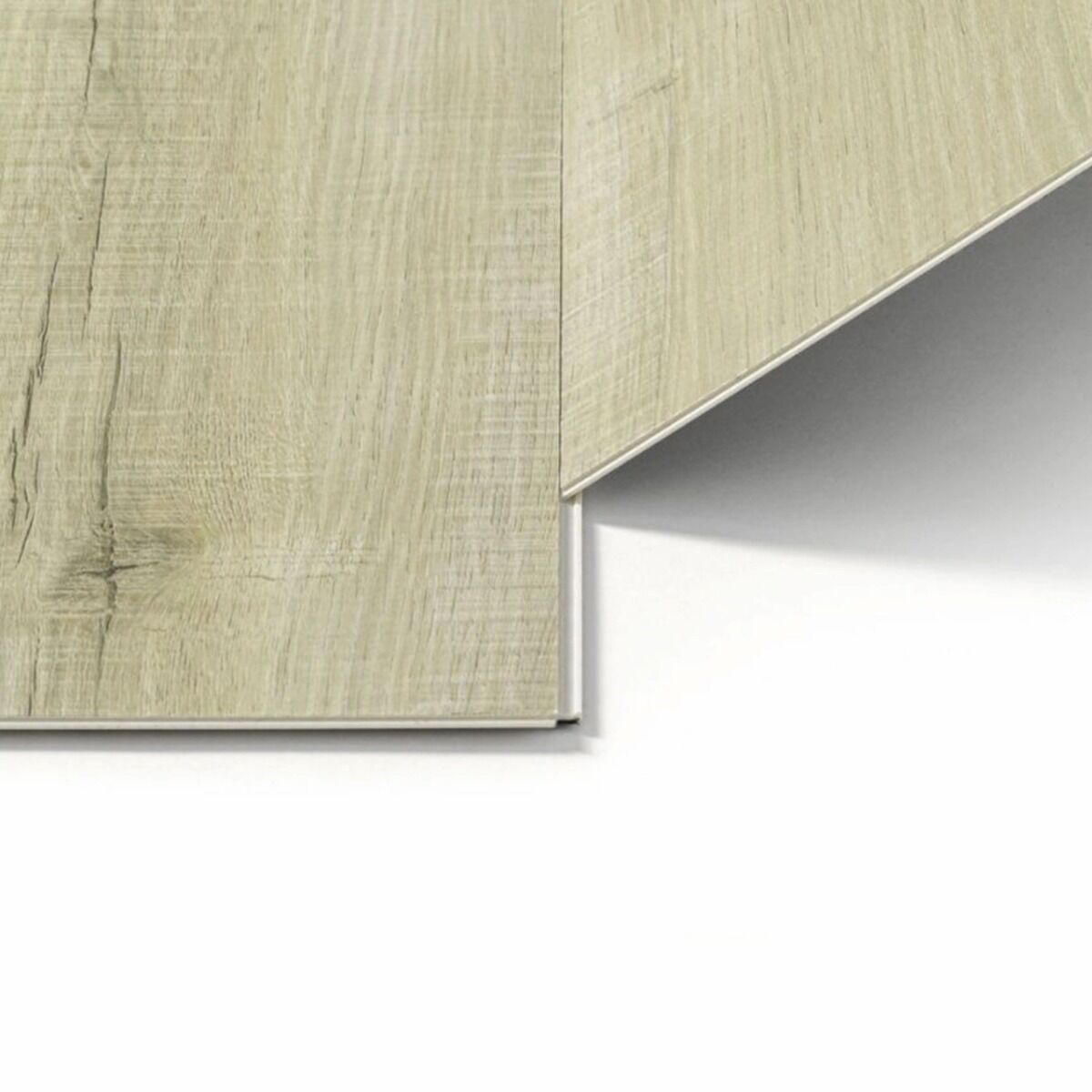 Suelo Vinílico SPC Greenflooring Roble Marfil — perfil de la unión clic