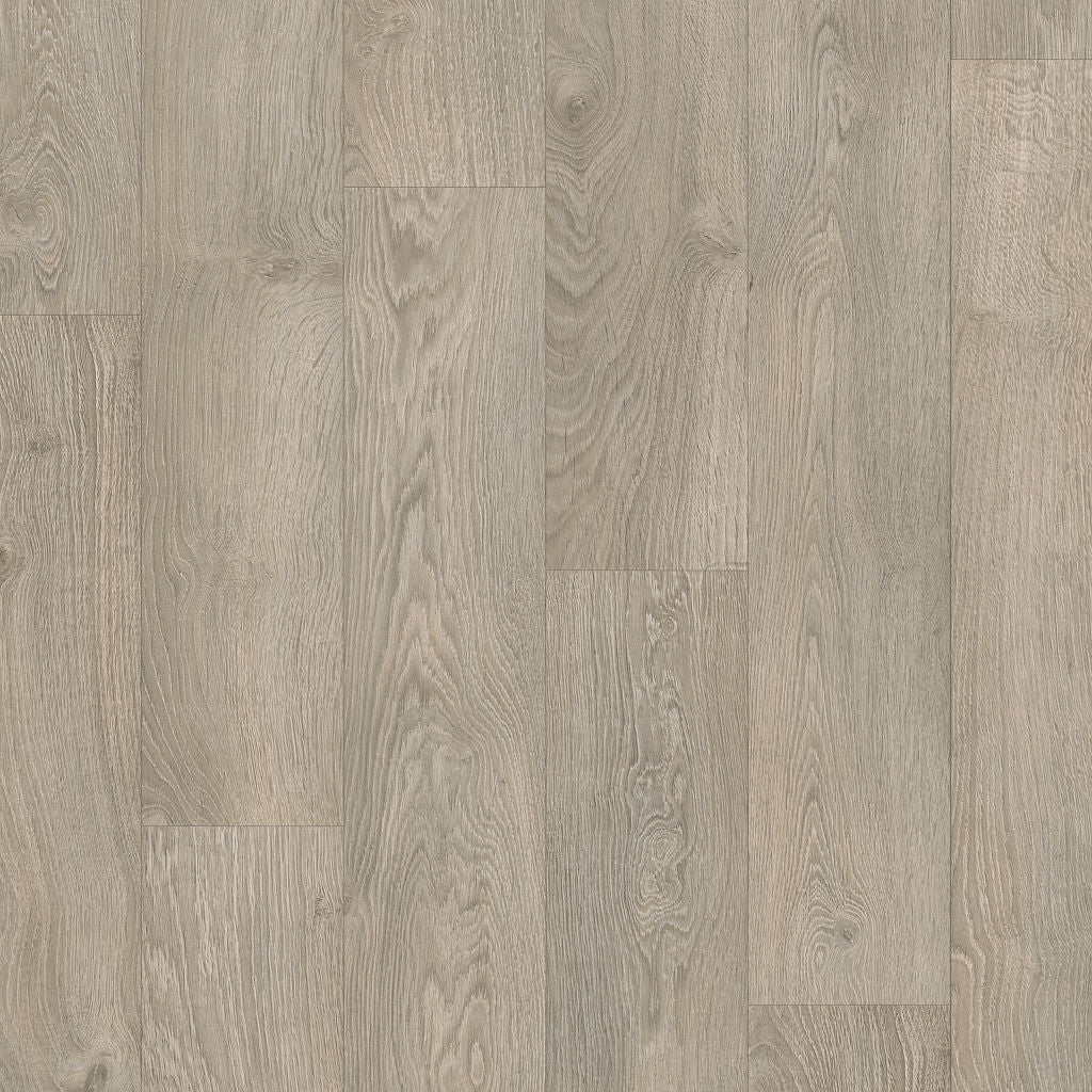 Quick-Step Classic Roble Viejo Gris Claro CLM1405 - vista del suelo