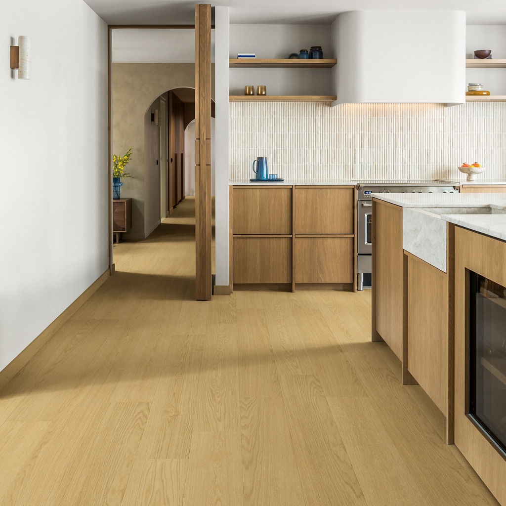 Quick-Step Impressive AC4/32 8 mm Roble Duna IM8259 - ambiente
