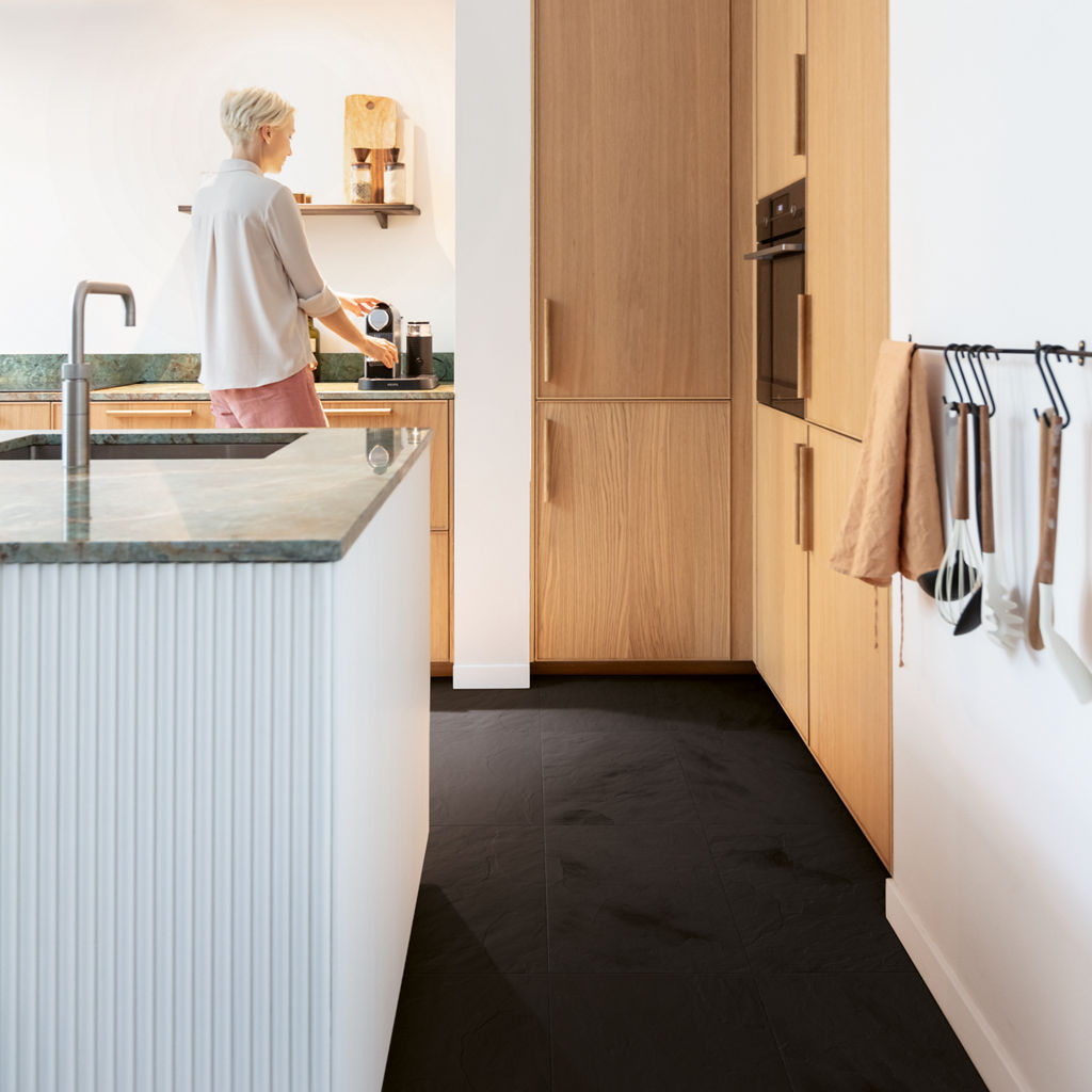 Suelo Laminado Quick-Step Muse Pizarra Negra MUS5492 - ambiente