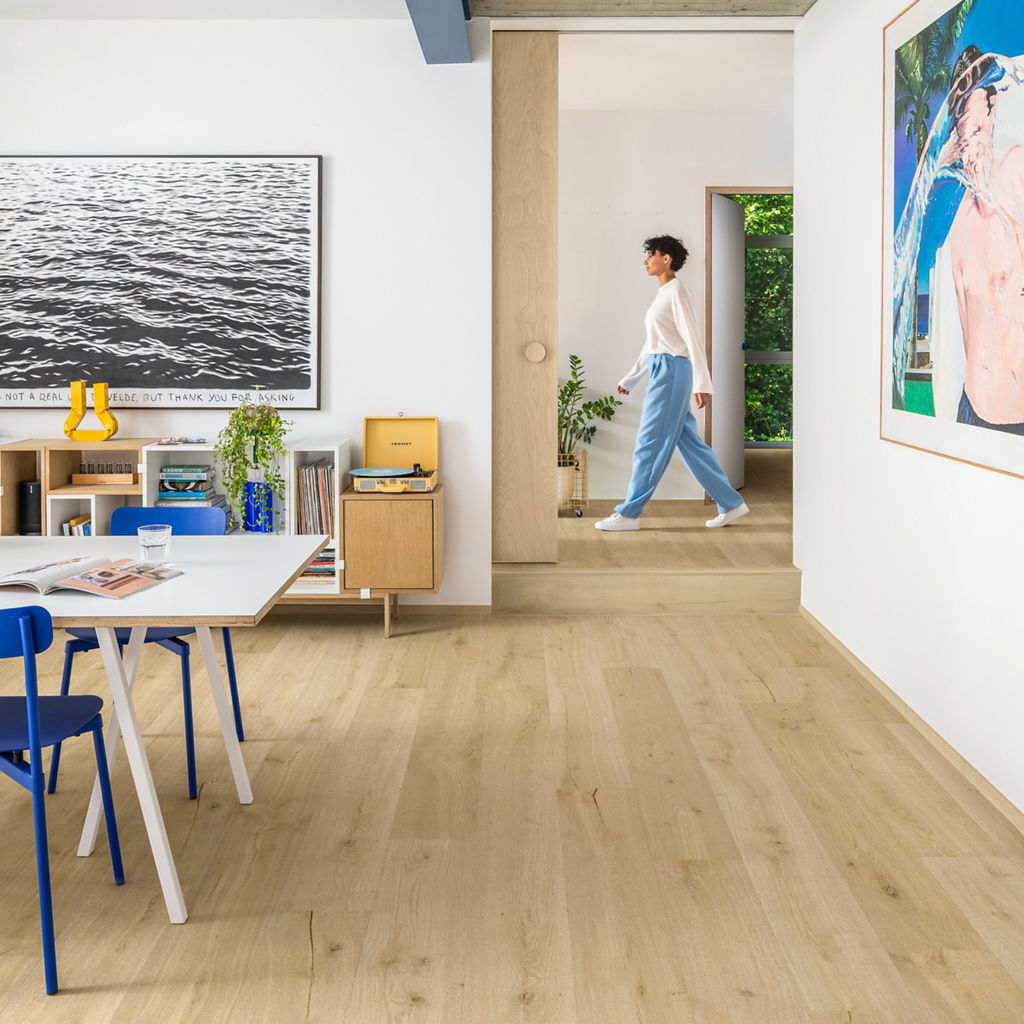 Quick-Step Impressive Ultra AC5/33 12 mm Roble Algodón IMU8254 - ambiente