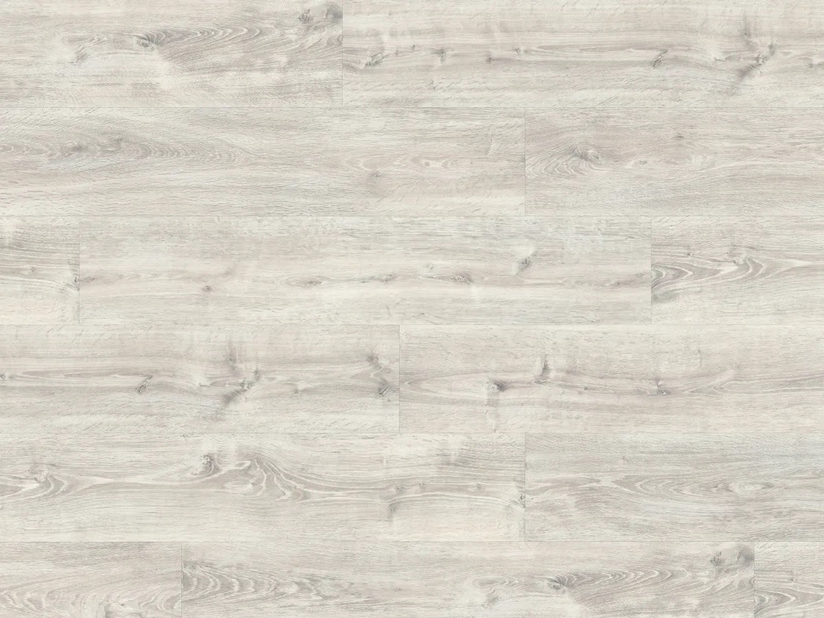 Egger AquaDura+ AC5/33 7,5 mm Large Roble Waltham Blanco EDF174 - vista del suelo