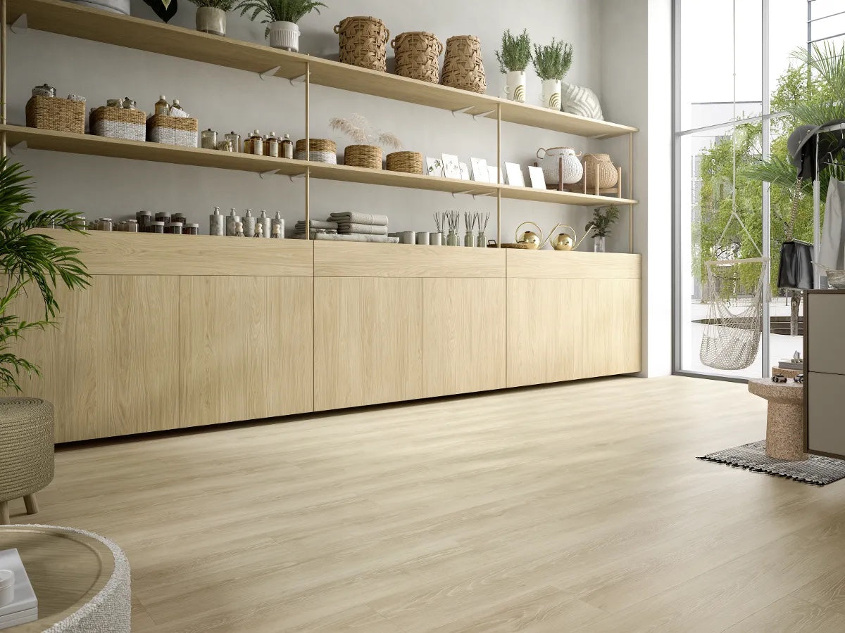 Egger AquaDura+ AC5/33 7,5 mm Classic Roble Capri Crema EDF196 - ambiente