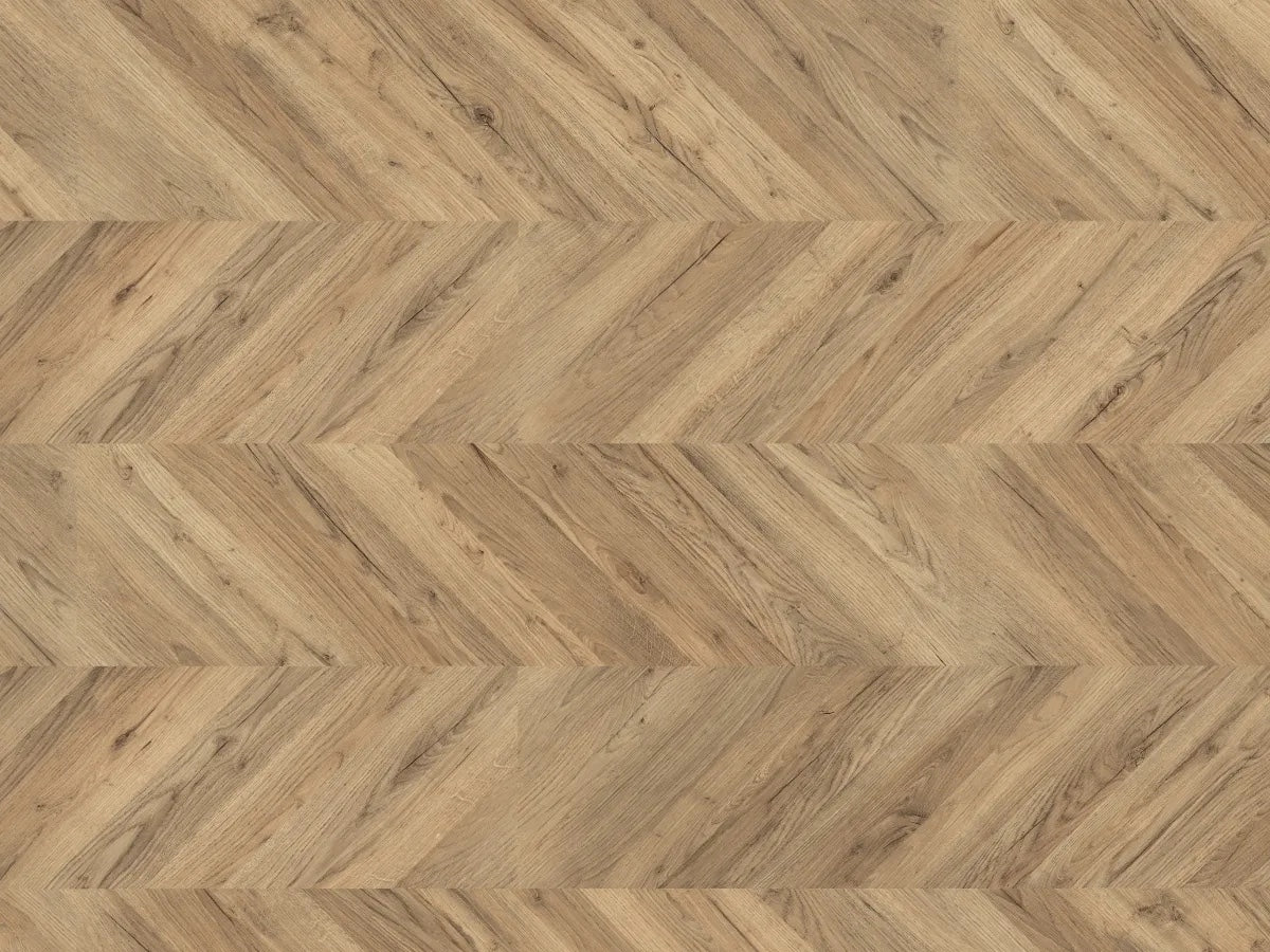 Egger NatureSense AC4/32 8 mm Kingsize Roble Rillington Oscuro EL203F - vista del suelo