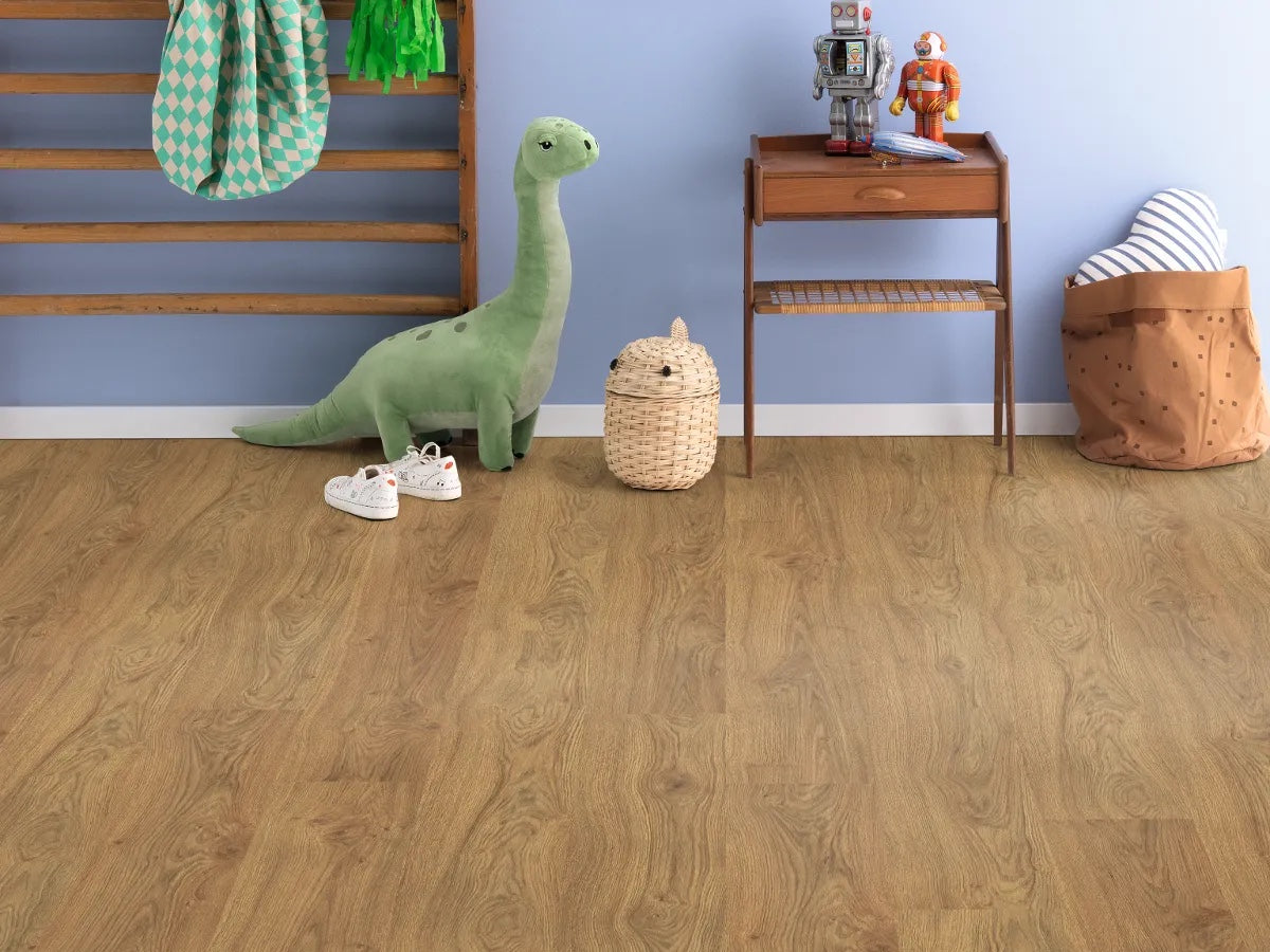 Egger NatureSense AC4/32 8 mm Classic Roble Asgil Miel EL2863 - ambiente