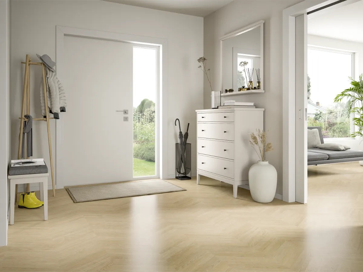 Egger NatureSense AC4/32 8 mm Kingsize Roble Skanderborg Arena EL290F - ambiente