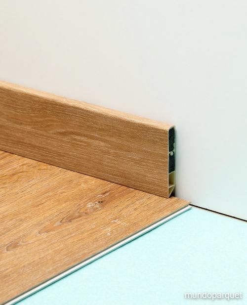 Zócalo PVC 100 % Hidrófugo E Ignífugo a Juego con Su Parquet BDECORA
