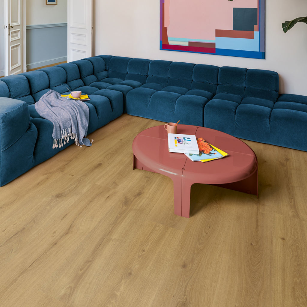 Quick-Step Majestic AC4/32 9,5 mm Roble Desierto Cálido Natural MJ3551 - ambiente