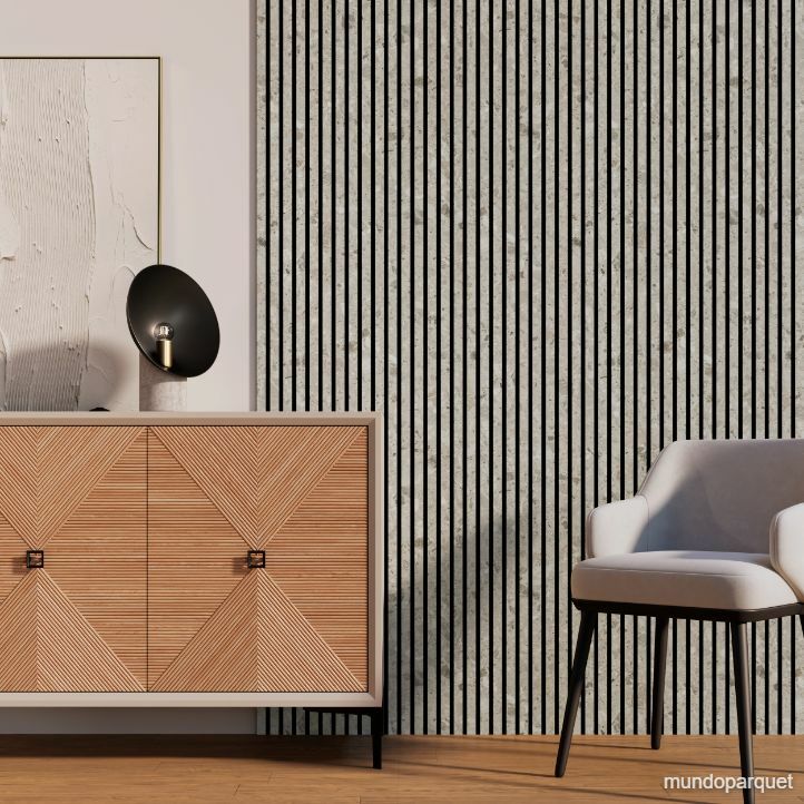 Pietra Iseo Contemporary Revestimiento de Pared de PVC Alistonado