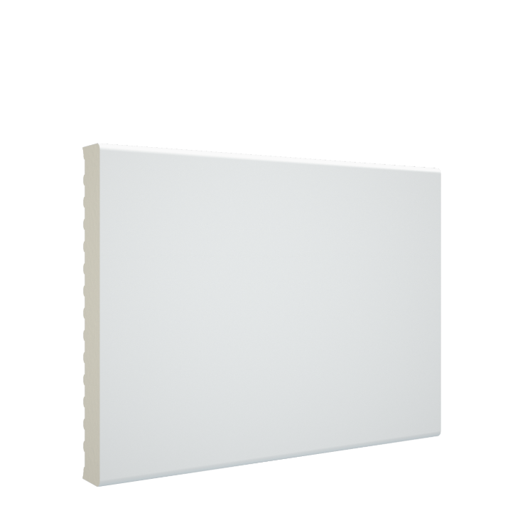Tapeta de PVC de Melamina Blanca para Puerta de 90x12