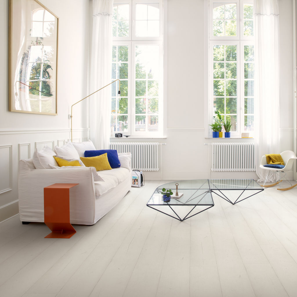 Quick-Step Capture AC4 9 mm Roble Blanco Pintado SIG4753 - ambiente