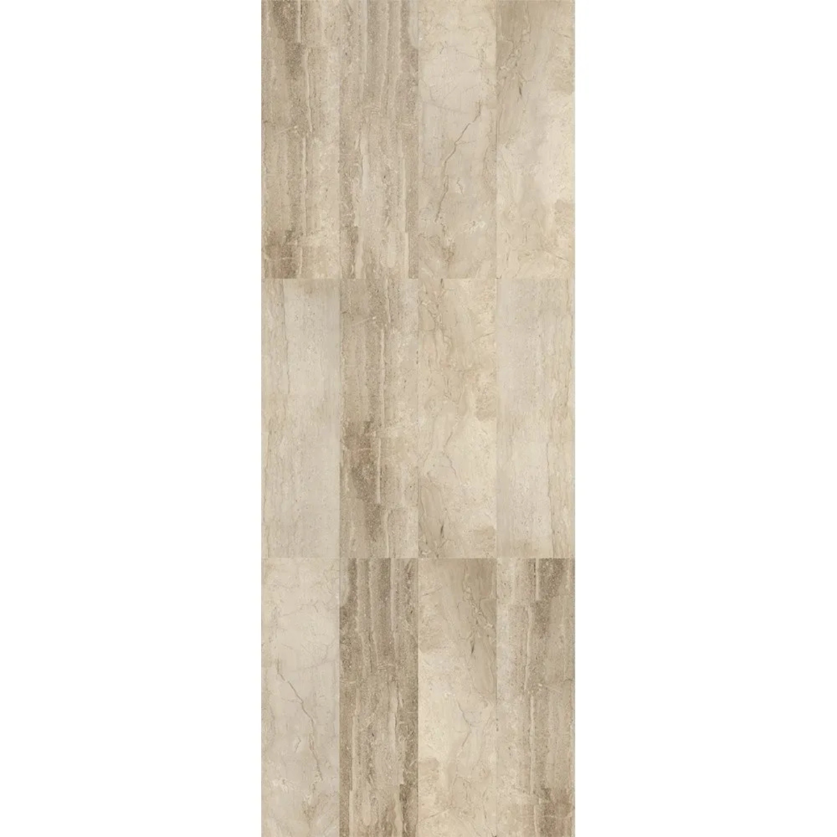 Revestimiento de Pared de PVC Brown Marble 265 x 25 cm