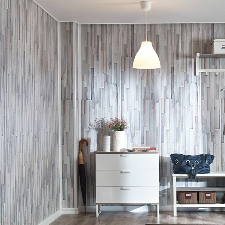 Revestimiento de Pared de PVC Fun Wood 265 x 25 cm
