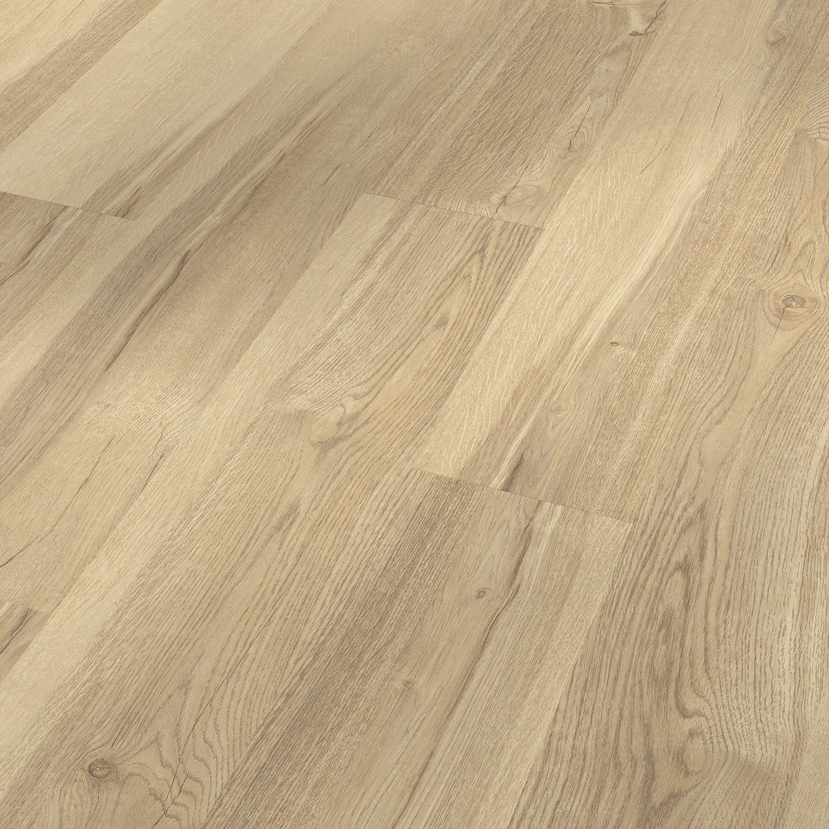 Lamas del laminado MeisterDesign LC 150 Roble Puro Marcante colocadas, vistas en perspectiva