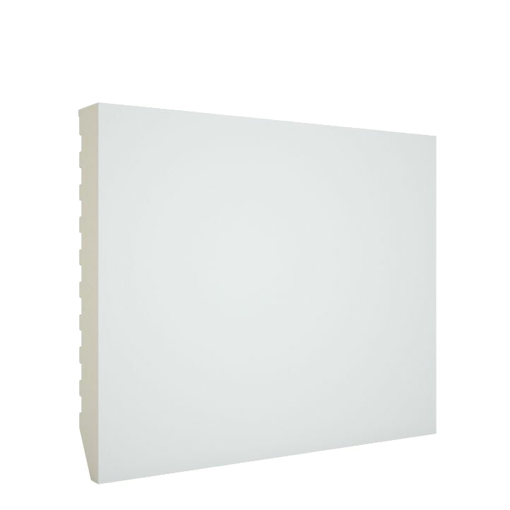 Rodapié PVC Blanco de 100x13 mm