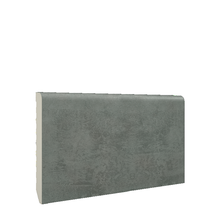 Rodapié PVC Cemento de 70x10