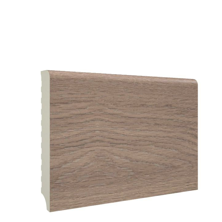 Rodapié PVC Roble Bodega 85x13