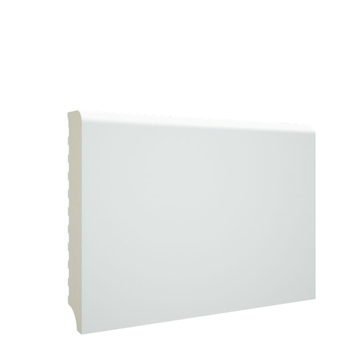 Rodapié PVC Blanco de 85x13