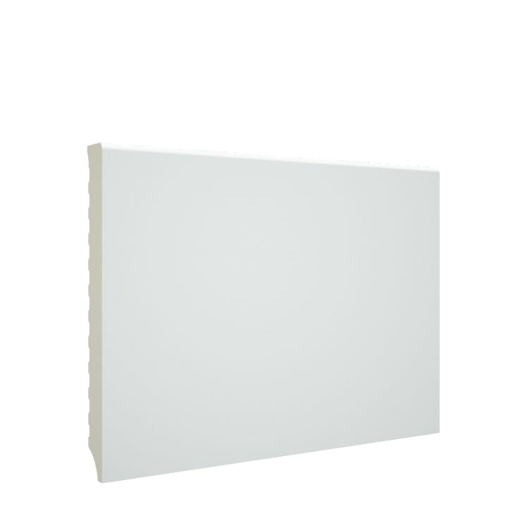 Rodapié PVC Blanco Melamina de 90x10