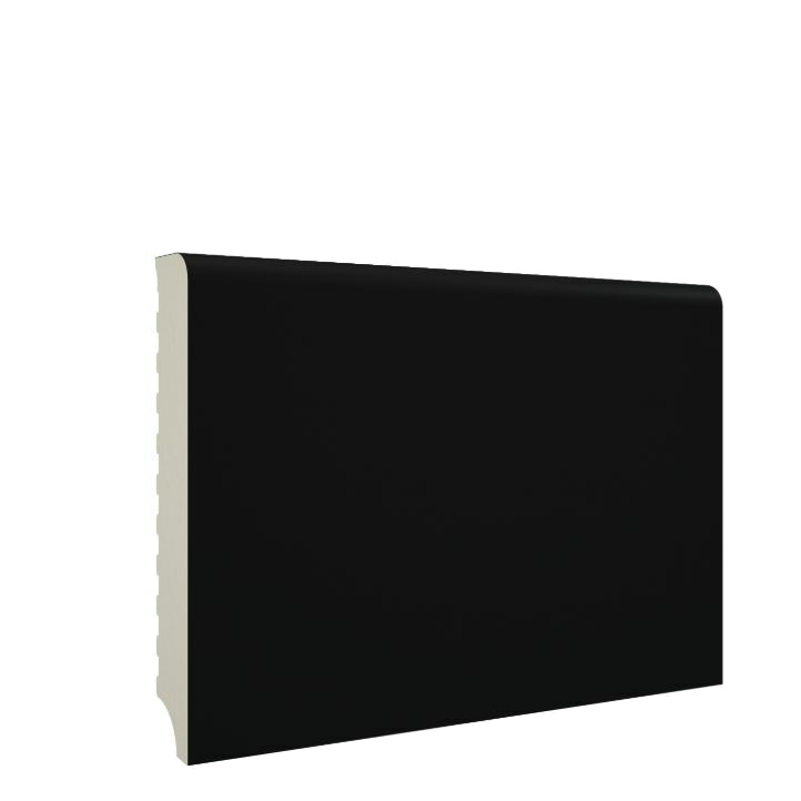 Rodapié PVC Negro 85x13