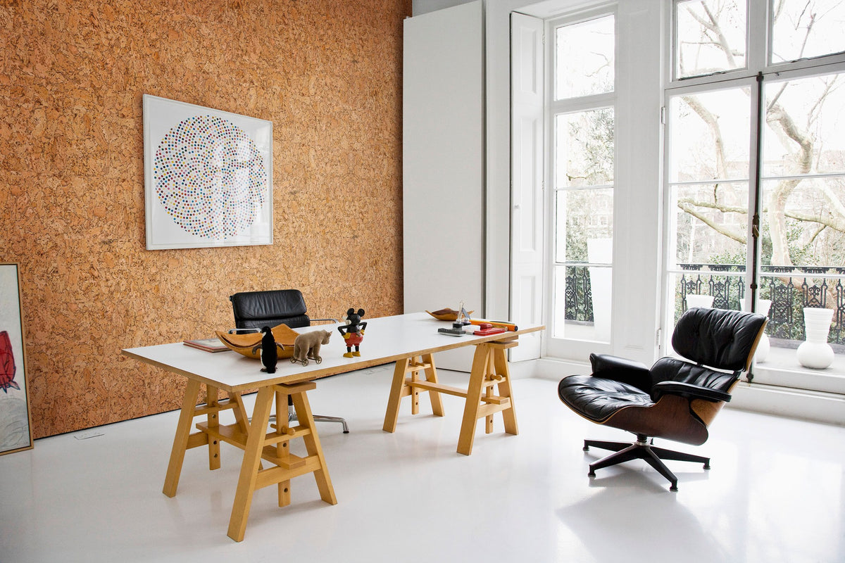 Revestimiento de Pared de Corcho WISE Dekwall Hawai Natural RY11001 Acabado en Cera — ambiente