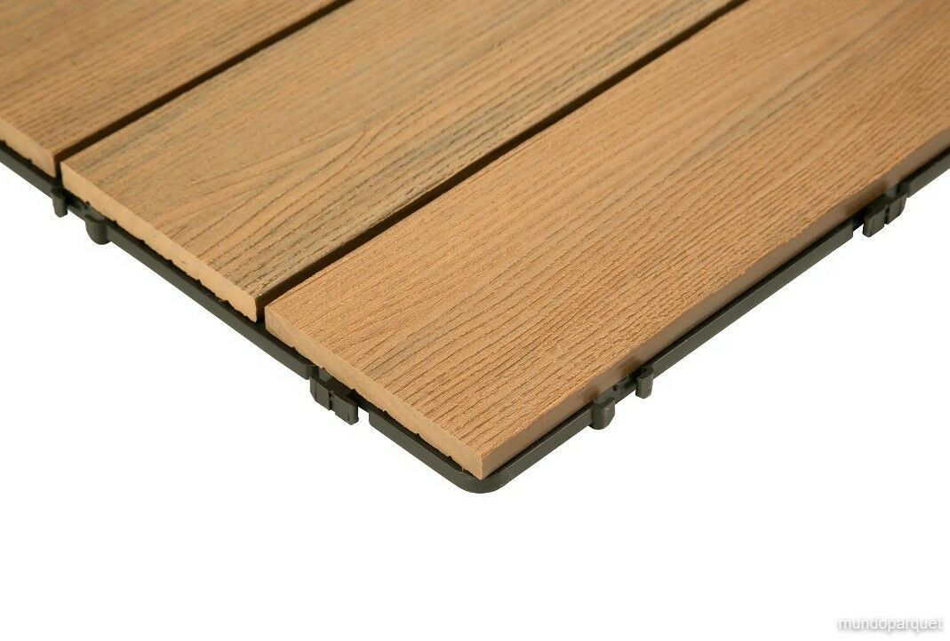 Baldosa de Composite 50x50 Durafloor Encapsulada — detalle de la superficie