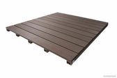 Baldosa de Composite 90x90 Durafloor - Chocolate - 0,81 m²/pieza