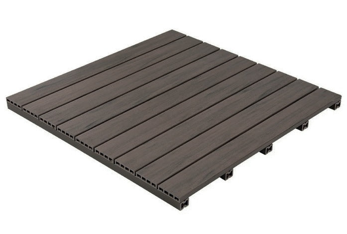 Baldosa Durafloor 90x90 encapsulada Ipe — baldosa