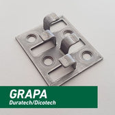 Grapa Inoxidable Duratech/Dicotech para Tarima Exterior - Caja 200 uds