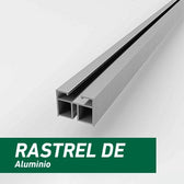 Rastrel de Aluminio para Tarima Exterior - 2500 x 35 x 27 mm
