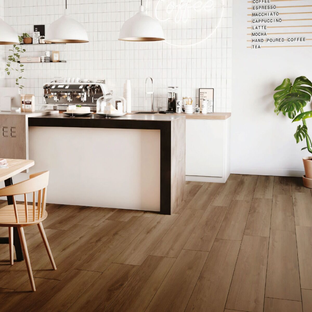 Suelo Vinílico SPC Greenflooring Roble Bamako — ambiente