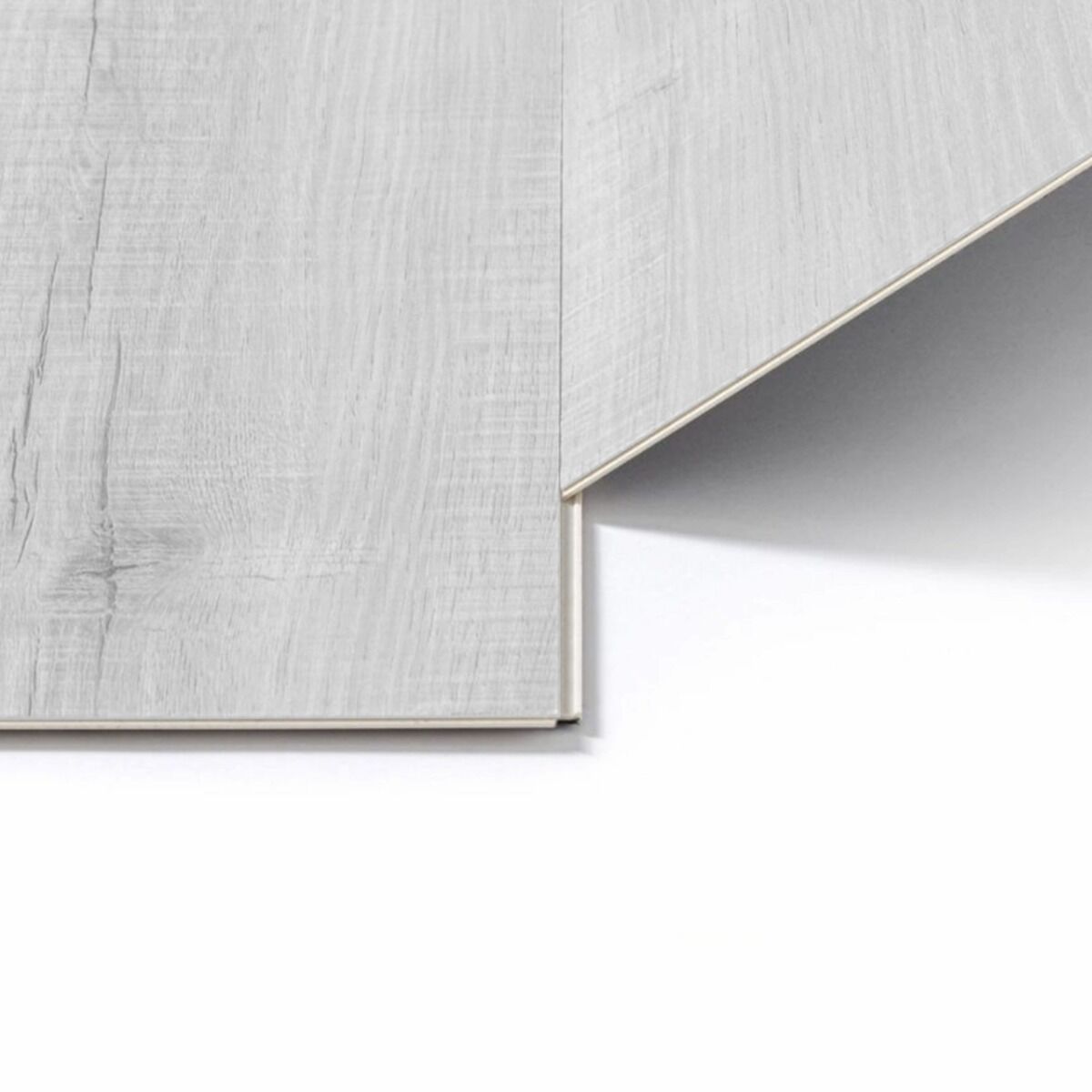 Suelo Vinílico SPC Greenflooring Roble Nevada — perfil de la unión clic