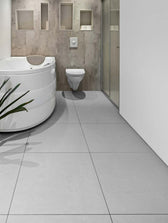Suelo Vinílico SPC Greenflooring Stone Light Grey - 900 x 475 x 5,5 mm - Base Aislante Incorporada