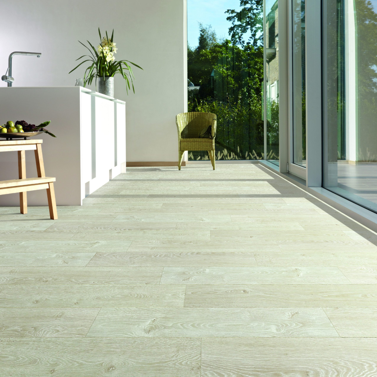 Disfloor Top Uniclic AC5 Aqua Nature Prof Roble Helado 35826