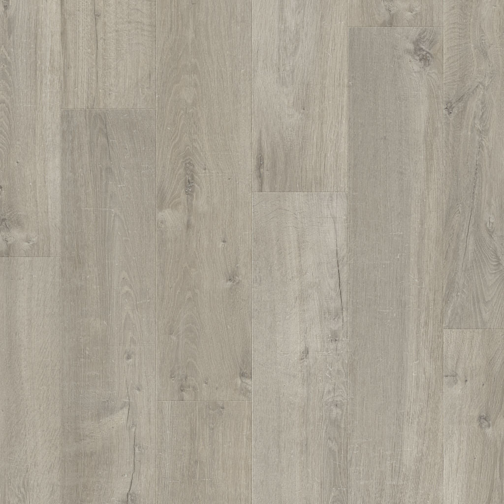 Quick-Step Impressive AC4/32 8 mm Roble Suave Gris IM3558 - vista del suelo