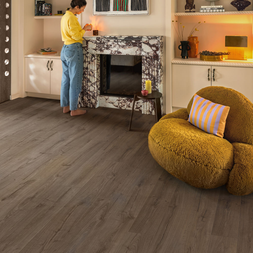 Quick-Step Impressive Ultra AC5/33 12 mm Roble Clásico Marron IMU1849 - ambiente