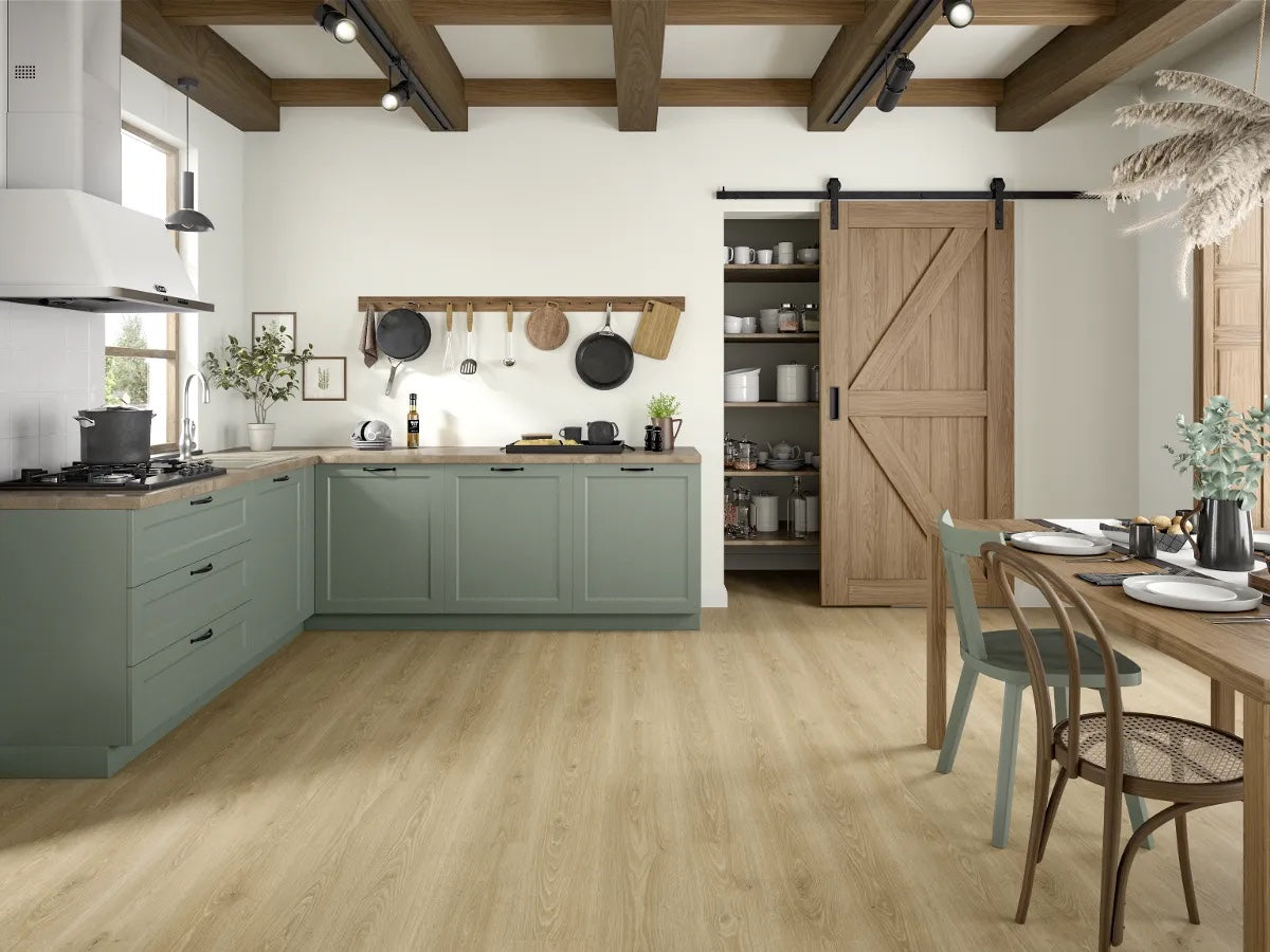 Egger AquaDura AC4/32 7,5 mm Classic Roble Camden Natural EDF195 - ambiente