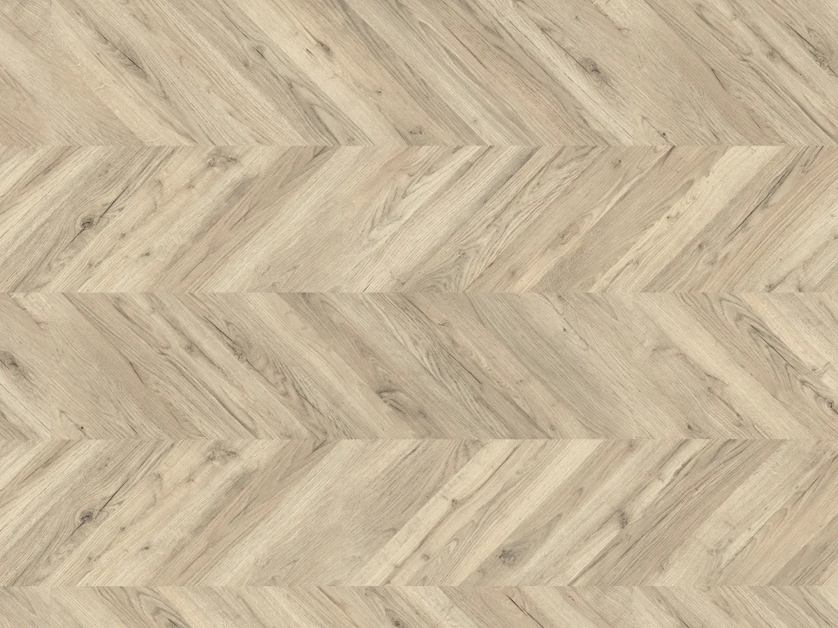 Egger NatureSense AC4/32 8 mm Kingsize Roble Rillington Claro EL202F - vista del suelo