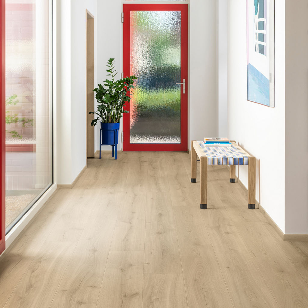 Quick-Step Majestic AC4/32 9,5 mm Roble Desierto Claro Natural MJ3550 - ambiente