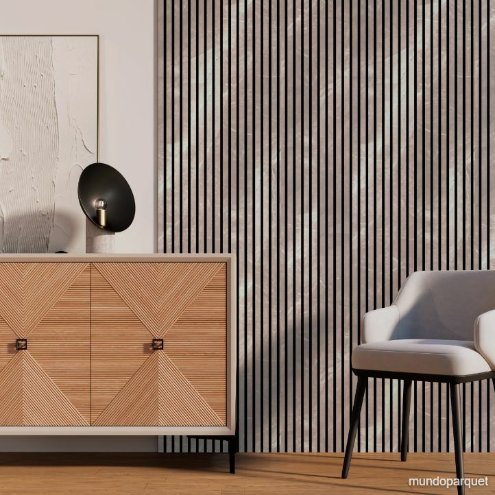 Marmol Atenea Refined Revestimiento de Pared de PVC Alistonado