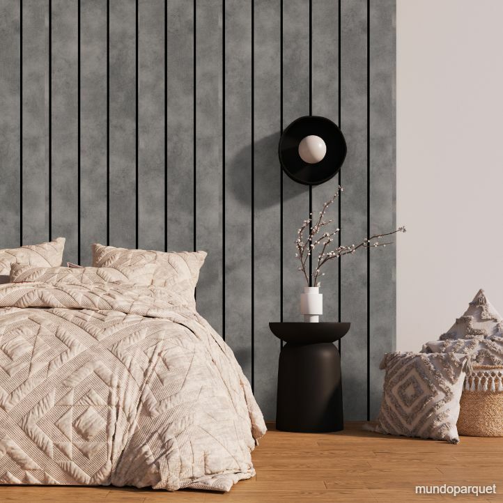 Cemento Lava Radiant Revestimiento de Pared de PVC Liso