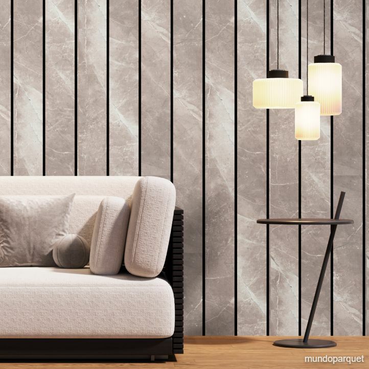 Marmol Atenea Refined Revestimiento de Pared de PVC Liso