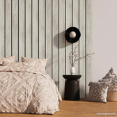 Roble Mont Blanc Pristine Revestimiento de Pared de PVC Liso