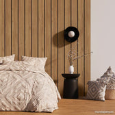 Nogal Slow Timeless Revestimiento de Pared de PVC Liso