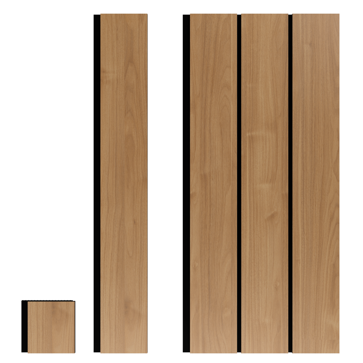 Nogal Slow Timeless Revestimiento de Pared de PVC Liso